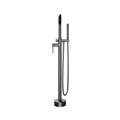 Floor Mounted Freestanding Single Handle Tub Filler Faucet Neptune - Matte Black