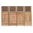 DYAG East 116.4 in. x 104 in. 4 Panel Folding / Bi-Fold Screen Door