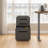 3-Drawer Rolling File Cabinet with Lock, Black Metal Filing Cabinet on Casters, Lockable Under Desk Office Storage Cabinet for Home Office, Fully Assembled-129678135