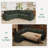 Brunella L-shaped Corner Sectional Sofa Bed with Pull-Out Bed-114985677