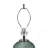 D16x27" Glass Table Lamp