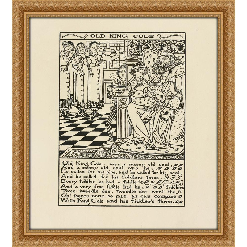 Old King Cole (1895), H 32 po x l 26 po