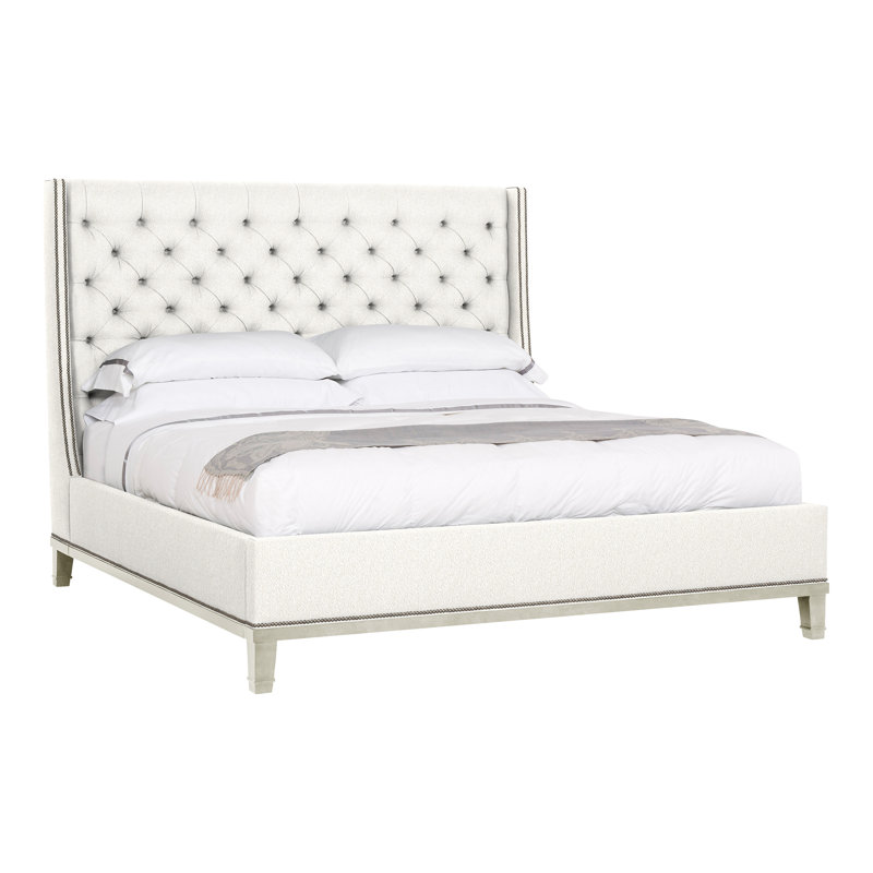 Michael Weiss Upholstered Wingback Bed, Ozark Marina, Wrenn