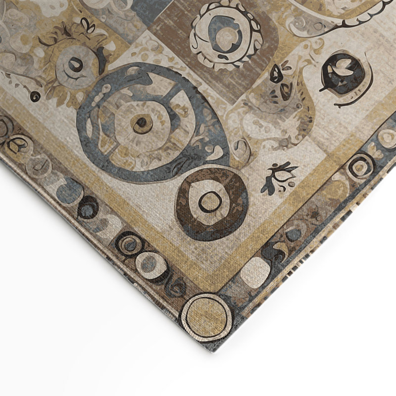 Energetic Streak Indoor And Outdoor Area Rug, Rectangle 1'6" x 2'6"