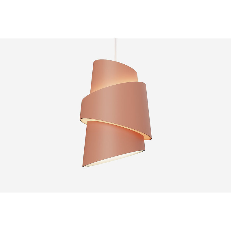 Croissant Pendant Light, White, Blossom