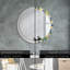 Huldar Glass Flat Wall Mirror