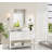 Husai Recessed or Surface Mount Aluminum Frameless Medicine Cabinet With Mirrored Door and Adjustable Shelves-416527324-408647402