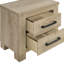 Table de chevet 2 tiroirs