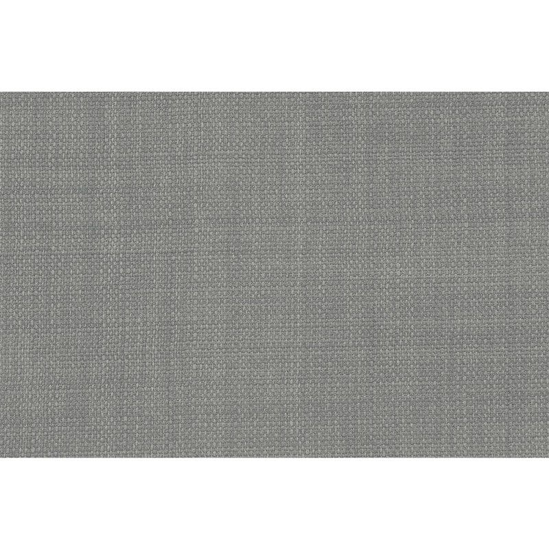 Canapé modulaire réversible en tissu gris acier, 3 sièges, silhouette profilée, pieds en bois, ressorts ensachés, 4 coussins décoratifs, rangement en L gris avec structure solide, base, plateau relevable