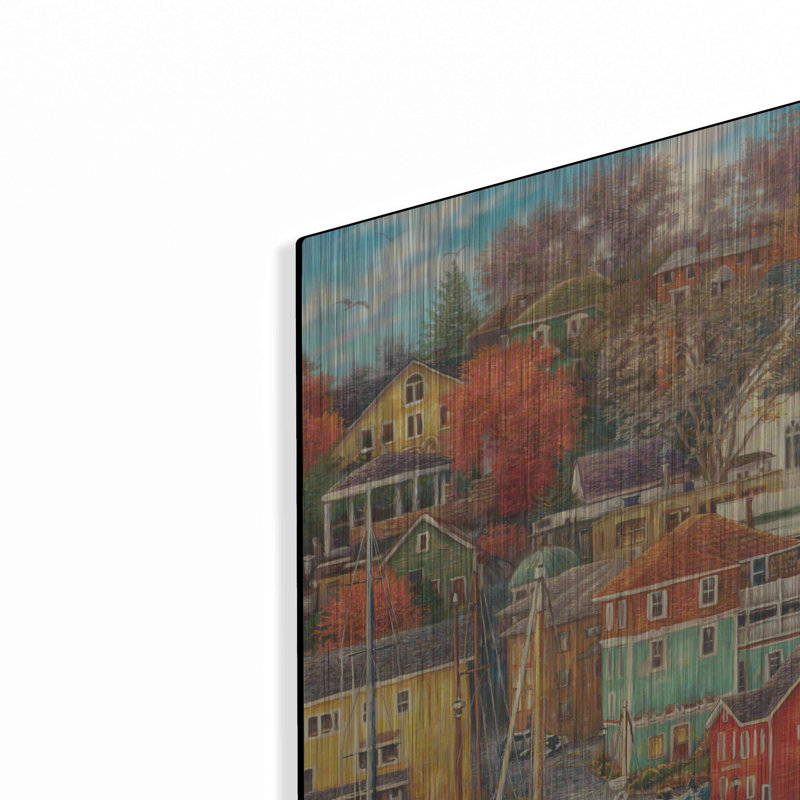 «Good Times Harbor» par Chuck Pinson, H 24 po x l 36 po