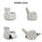Siru 30.3'' Faux Leather Swivel Reclier Chair-746688607