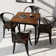 Fernon Dining Table  in a Industrial Style