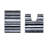 Annaleese 100% Polyester Machine Washable Tufted 2 Piece Bathroom Rug Set-1489082905-1495439137