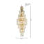 Lustre en cristal 28 lumières Modern-1658441094