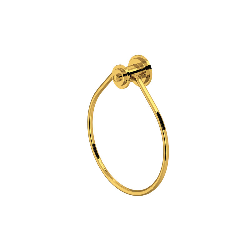 Armstrong™ Towel Ring, Unlacquered Brass