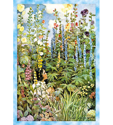 "fleurs" par berthe marisot, reproduction d’art