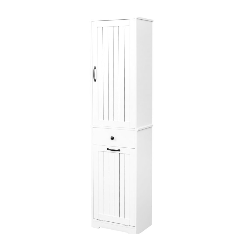 Laundry Cabinet With Construction And Storage Space Elegant Convenient Separation