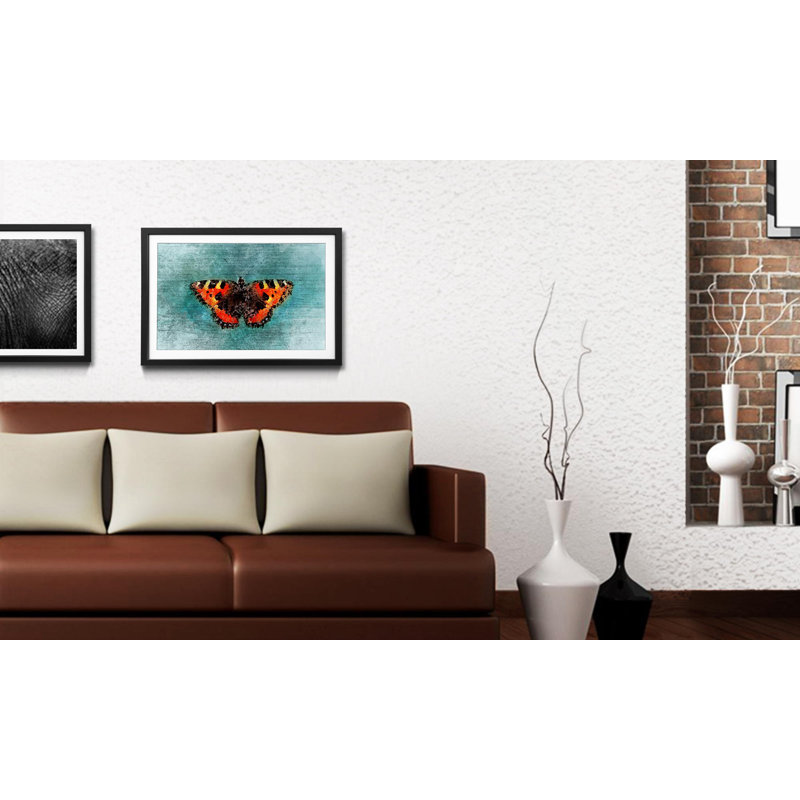 Streetart Airily - Single Picture Frame Print, 64cm H x 84cm W x 2.2cm D