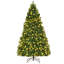 Green Pine Lighted Artificial Pine Christmas Tree-935075927