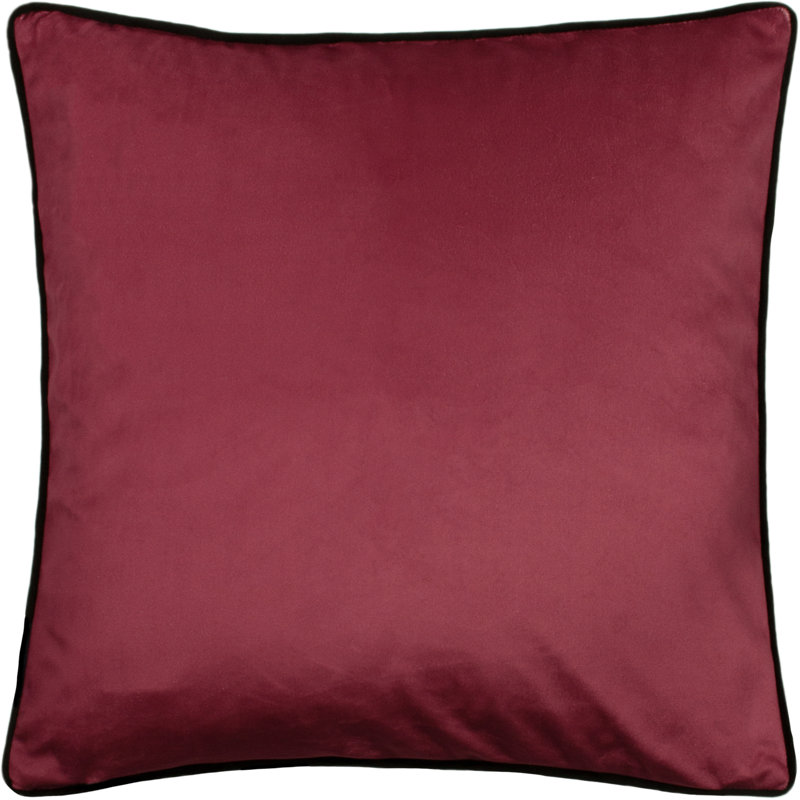 Plains Floral Square Cushion, Feathers, Khaki