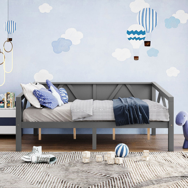Daybed, Gray, Full/Double