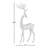 15" Resin Standing Elegant Deer