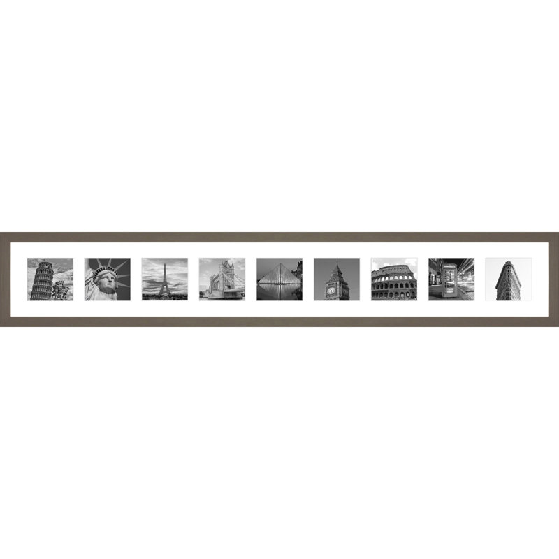 Larentia Collage Picture Frame, Titanium