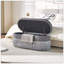 Repose-pieds ovale rembourré avec rangement, repose-pieds multifonctionnel et rangement caché-112035376