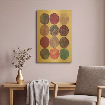 " Kitchen Garden Dots 2 " by Melissa Averinos Print
