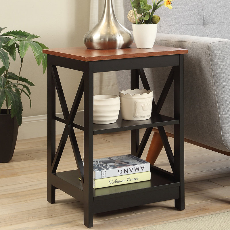 Darek 3 - Piece Living Room Table Set, Cherry