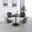 Maturi Dining Table with MDF Top & Pedestal Base-120158414-121293857-121293859