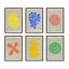 Botanicals Set Of 6 Print by Michela Sorrentino