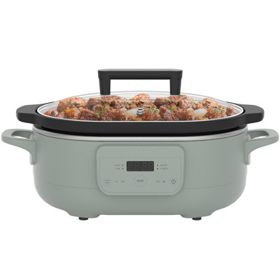 6 Quart Programmable Slow Cooker with Removable Ceramic Pot