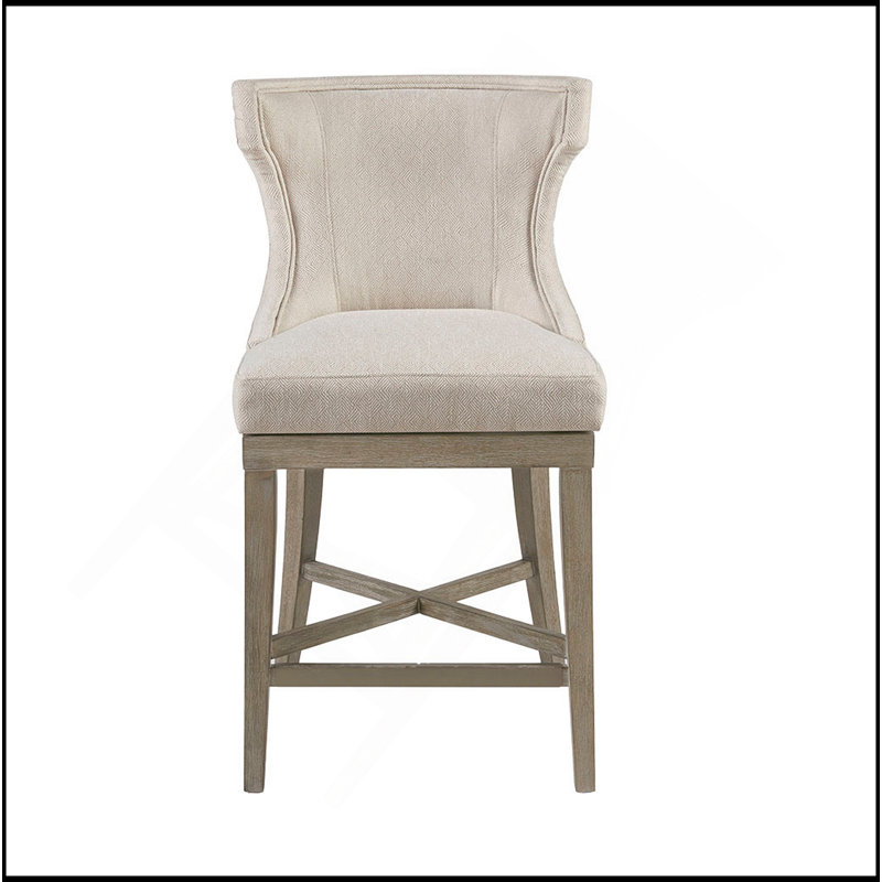 Tabouret de comptoir avec siège pivotant