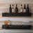 2 Pieces Solid Wood Floating Wall Shelf