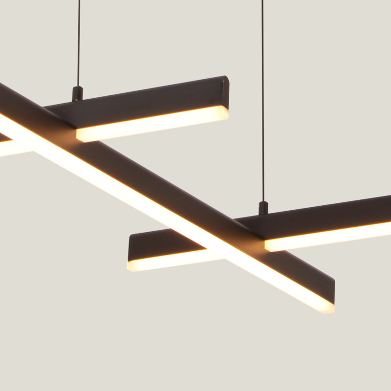 Luminaire suspendu pour îlot de cuisine 6 lumières Mihail