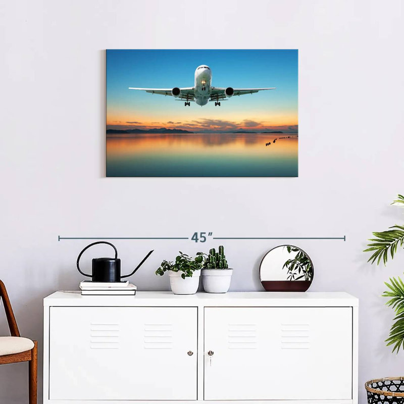 Mehar First Flight Airplane, 20" H x 30" W