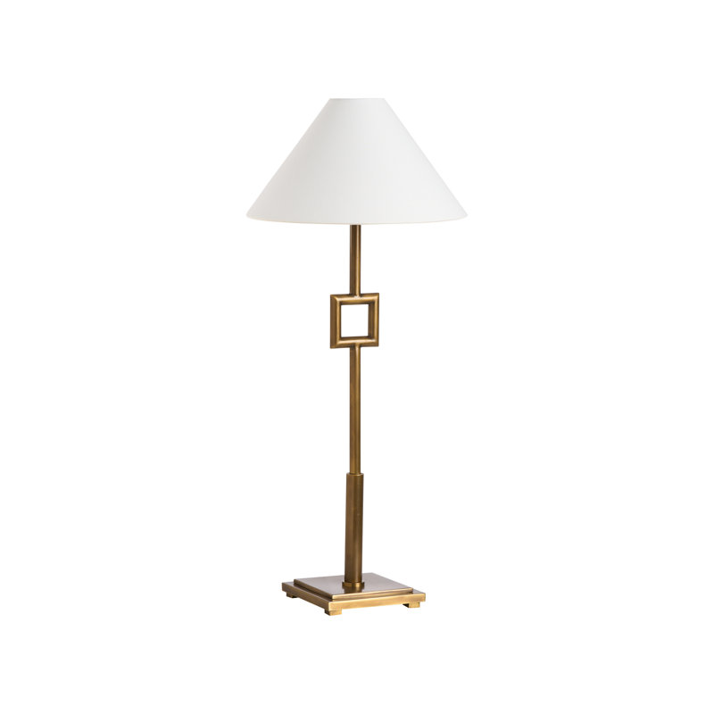 Overhill Table Lamp, Aged Brass