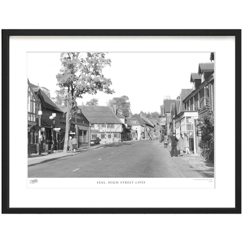 Seal, High Street C1955 by Francis Frith - Single Picture Frame Print, 28cm H x 36cm W x 2.3cm D