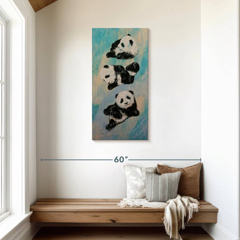 Panda Karaté, H 42 po x l 21 po