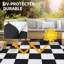 Tapis d'extérieur imperméable en plastique de paille-962030849