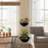 Ray 2-Tier Hanging Planter with Metal Stand for Indoor Outdoor Plants – Perfect Christmas Decor & Gift
