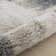 Clareon Abstract Machine Woven Polypropylene Area Rug in Gray