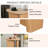 Versatile Tapered Accent Table – Sturdy & Compact End Table For Small Spaces