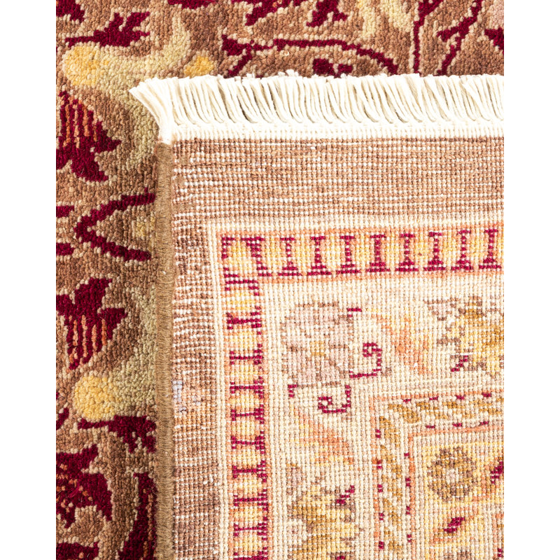 Hand-Knotted Multicolor Wool Oriental 8' x 10' Area Rug