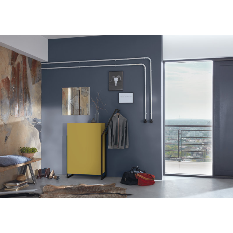 Wood Flat Wall Mirror