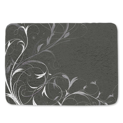 Scherzer Microfiber / Microsuede Non-Slip Bath Mat