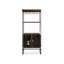 Vitrines en bois massif noir