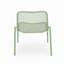 Chaises de patio modernes empilables - Structure en fer thermolaqué, résistante aux intempéries et peu encombrante - Assemblage facile inclus-564910380