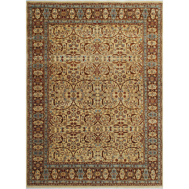 Carlotta One-of-a-Kind 7'11" X 10'8" 2010s Wool Area Rug in